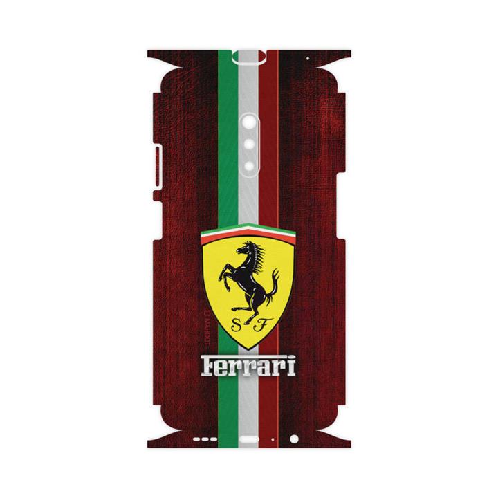 برچسب پوششی ماهوت مدل Ferrari-FullSkin مناسب برای گوشی موبایل اوپو Realme X MAHOOT Ferrari-FullSkin Cover Sticker for Oppo Realme X